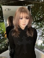 キイ 原宿 表参道(K.e.y)&nbsp;シャギーカット/シャギーレイヤー/ハイトーンレイヤー