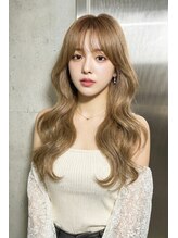 アジールヘア 北千住駅西口店(agir hair)&nbsp;グレージュミルクティーベージュベージュハイトーン北千住