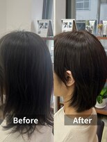 ルポ(repos)&nbsp;髪質改善/縮毛矯正/白髪染め/40代50代60代/清須市/新清洲