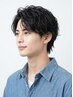 【実は人気の頭皮ケア】カット+極上ヘッドスパ(25分)最高級マイクロバブル