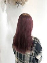 ステラ(Stella)&nbsp;ブリーチなしでできるワインレッドカラー 10代 20代 30代