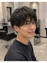 エープラス(A+) ツーブロック・マッシュヘア