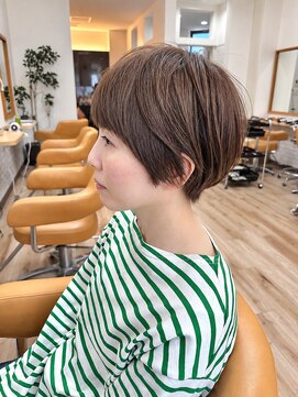 ピープル(PEOPLE) 丸みシルエットの大人ショートボブ