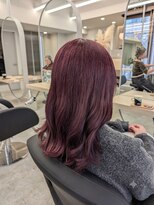 エイト ホワイト 札幌駅前店(EIGHT white) ラベンダーピンク×ミディアムレイヤー