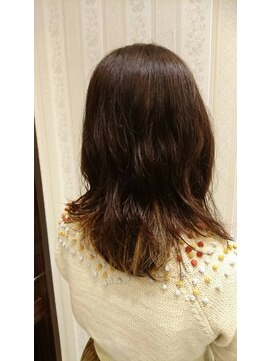 アース コアフュールボーテ 上田店(EARTH coiffure beaute) コントラストブラウン【上田】