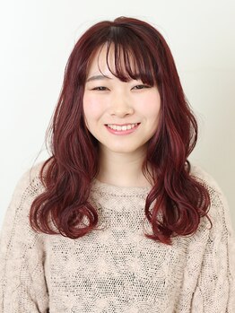 ラミューゼ(HAIR&MAKE  lamuse)の写真/ただ隠すだけじゃない！明るい白髪染めもお任せ下さい☆ノンタッチカラーで頭皮の健康を守ります☆