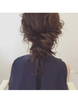 ブーケ(bouquet) シニヨン