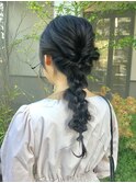 LA PENSEE BRUN  / 編みおろしアレンジ 簡単アレンジ