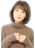 ２０代３０代・４０代に人気大人可愛いワンカールボブ