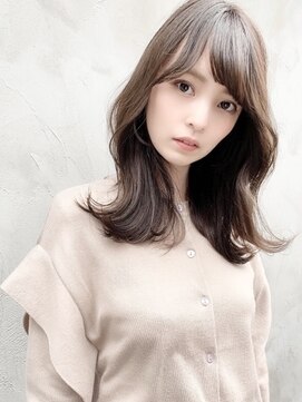 韓国オリーブグレージュ 大人可愛いol L トイロ 中目黒 Toiro のヘアカタログ ホットペッパービューティー