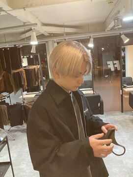 ラフ 難波店(LAFF) #黒髪#ボブルフ#ネビージュ#小顔#ワンレン