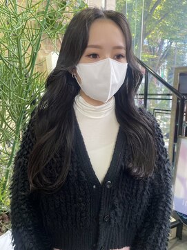 ゼスト 吉祥寺店(ZEST) 【韓国ヘア×ダークグレーカラー】zest吉祥寺 青木桜