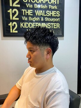 メンズサロン ウエストサイドカットクラブ(Men's West Side Cut Club) 2ブロック×ピンパーマ