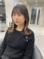 ロンド マーレ 天神大名店(Lond mare) イメチェン/フェミニン/ダークアッシュ/束感/卒業カラー