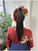 【ヘアセットサロンfrst】シンプルストレートポニー♪