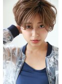 【自由が丘】ハイライトの効いたハンサムショート☆