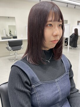 キートス 高知店(kiitos) ★顔周りレイヤーミディアムカット