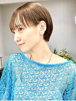 ヴェイン 渋谷(vain)&nbsp;前髪ありのコンパクトショート  20代30代おすすめ