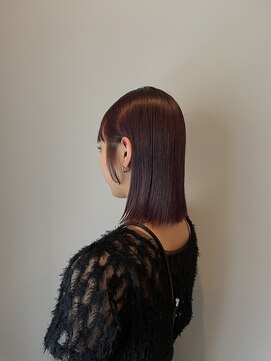 ガーランド (Garland) 切りっぱなしボブ/顔周りレイヤー/前髪/原宿神宮前