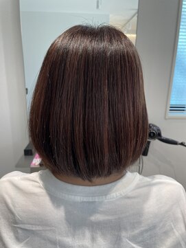 フク(FUKU) 【脱白髪染め】透明感柔らかボブ