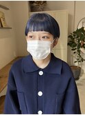 コンパクトマッシュショートヘア