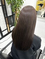 ディジョン(Dijon)&nbsp;韓国顔まわりレイヤーカットグレージュオリーブベージュブラウン