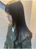 切りっぱなしストレート