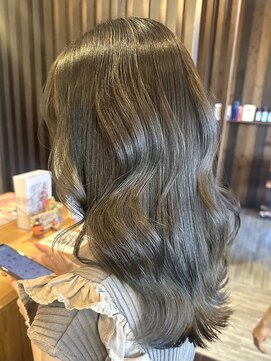 ブランシェ 小牧店(BRANCHE) 透明感抜群☆オリーブグレージュカラー〔西尾〕