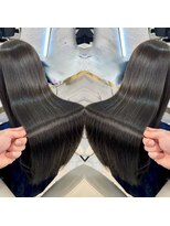 シェノン サントル(CHAINON CENTRE)&nbsp;艶×抜け感で仕上げる【韓国風似合わせスタイル】梅田茶屋町