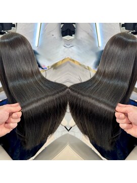 シェノン サントル(CHAINON CENTRE) 艶×抜け感で仕上げる【韓国風似合わせスタイル】梅田茶屋町