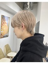 メンズペレ 渋谷(MEN'S PELE)&nbsp;ニュアンスパーマ/韓国マッシュ/スパイキーショート/渋谷