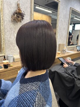 コンフィー(comfy) 『SHOKI』　まとまるボブ　縮毛矯正＋髪質改善