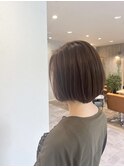 イメチェン/外ハネボブ/美髪/ワイドバング/ショート/レイヤー