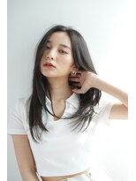 ルフュージュ バイ プロデュース 相模大野店(Refuge by Produce)&nbsp;暗髪/レイヤーカット/長めバング