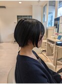ショートボブ/学生
