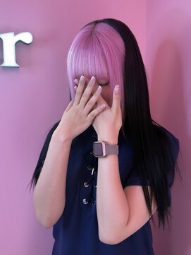 ダズリングディア(Dazzling Deer) ピンク／ロング／デザインカラー/髪質改善