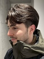 テン 心斎橋(tenn.)&nbsp;フェザーショートフェザーパーマニュアンスパーマショートヘア