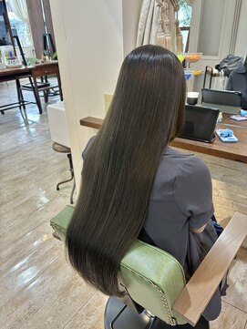 ピンキーウエスト オリーブカラー/オリーブベージュ/透明感カラー