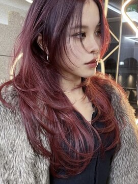 ラキング ギンザ トウキョウ(LAKING GINZA) 黒髪カタログ/クラゲヘアー/オリーブグレー/銀座駅