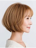 クラゲヘアー/小顔/ココアベージュ/オリーブグレー/川西