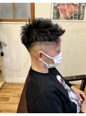 ラインスキンフェードカット