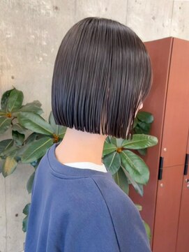 ミニボブ/ボブ/レイヤーカット/ダブルカラー/ブリーチ/栄h232