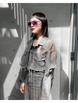 ヴァーディ オモテサンドウ(Vardy omotesando) bob/ボブ ワンレングス 黒髪