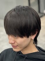 オーバル バイ アピッシュ(OVARL by apish)&nbsp;パーマ落とし/曲がる縮毛矯正/メンズマッシュウルフ