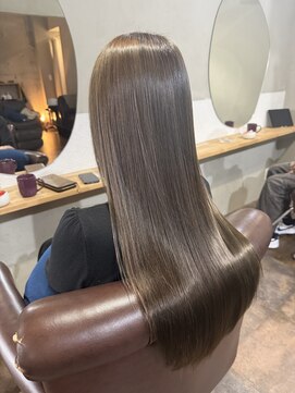 ポンパデュール ヤゴト(Pompadour YAGOTO) 髪質改善【艶髪エステカラーコース】