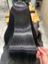 ニフティー(Nifty)&nbsp;エアーストレート/スーパーロング/グレーブラック/美髪矯正/上品