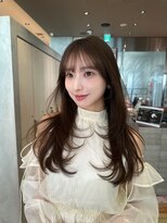 ルームバイシー 新宿(Loom. by Sea)&nbsp;イメチェン×ピンクベージュ[アンブレラカラー/前髪]