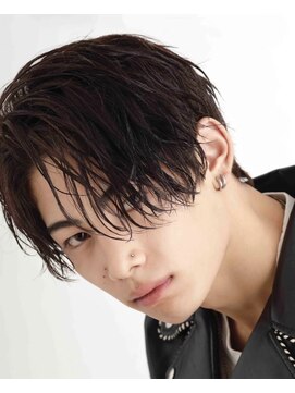 アストラ(ASTRA) MEN’S HAIR/波巻きツイストスパイラル/リバースセンターパート