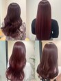 カエラ(kaela)&nbsp;ブリーチなしで作る高彩度の《ピンクカラー》で女性らしさ満載♪