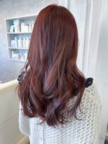 キャアリー(Caary)&nbsp;福山人気20代30代艶髪レイヤーロング美髪イルミナカシスピンク